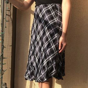 PLAIDED PUNK SKIRT